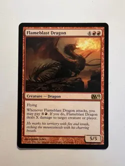 Flameblast Dragon - MTG Core Set 2012 - NM - Image 1