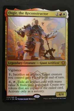 Magic The Gathering: Osgir the Reconstructor - C21 - Rare - Foil - LP - MTG - Image 1