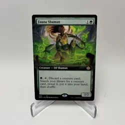 Fauna Shaman - Extended Art, The Brothers' War MTG - Image 1