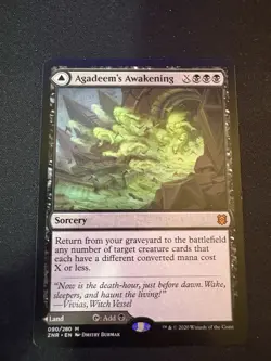 Agadeem's Awakening Zendikar Rising Magic: The Gathering Near Mint Condition - Image 1