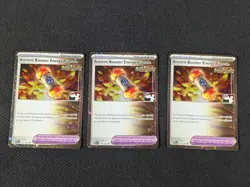 3x Pokemon Ancient Booster Energy Capsule Prize Pack Series Holofoil PAR 159/182 - Image 1