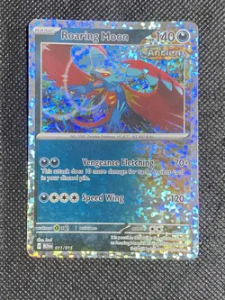 Pokemon TCG - Roaring Moon 011/015 Holo 2025 McDonald’s Promo Near Mint - Image 1