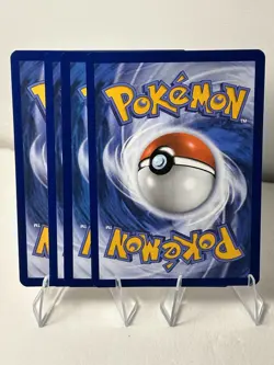 4x Lillie's Determination 119/132 Mega Evolution Pokemon Playset 1x Reverse Holo - Image 2