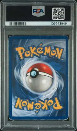 1999 POKEMON BASE SET 1ST EDITION #8 MACHAMP-HOLO PSA 3 - Image 2