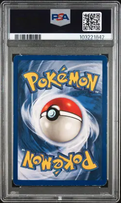1999 POKEMON BASE SET UNLIMITED #1 ALAKAZAM-HOLO PSA 6 - Image 2