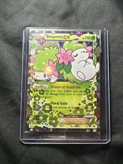 Pokemon TCG Shaymin EX XY148 Black Star Promo Factory Sealed - Image 3