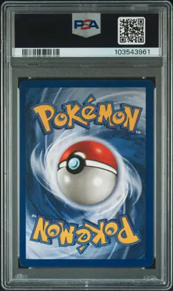 1999 POKEMON FOSSIL #10 LAPRAS-HOLO PSA 7 - Image 2