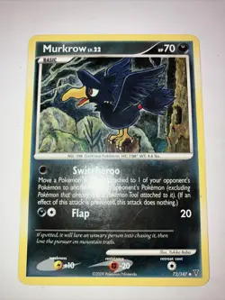 Pokemon TCG Murkrow Supreme Victors 72 Regular Uncommon - Image 1