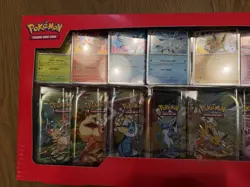 Pokemon TCG Prismatic Evolutions Mini Tin Display Case Sealed Tins, 8-Pack - Image 2