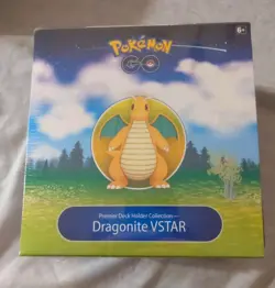 Pokemon GO Dragonite VStar Box Premier Ball Deck Holder Collection New Sealed - Image 1