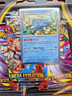 LOT OF 2 Pokemon Mega Evolution 3 Pack Blister Psyduck Golduck Combo Packs S089 - Image 4