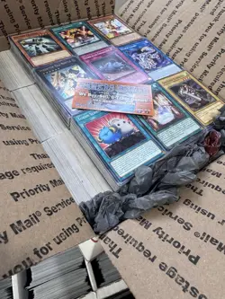 🧙13lbs+ 4500+ UNSEARCHED Common YuGiOh Bulk Lot! Few Holos! Most LP/NM‼💎 - Image 1