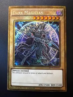 Dark Magician MVP1-ENGV3 Gold Secret Rare Near Mint Yugioh - Image 1
