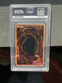 YUGIOH COVERING FIRE PSA 10 ULTIMATE RARE 1ST EDITION RISE OF DESTINY RDS-EN060 - Image 2