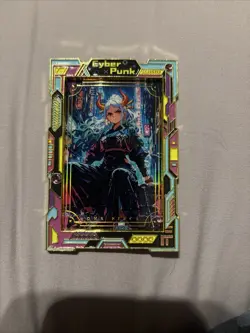 One Piece Cyber Punk Yamato Diamond Metal Card - Image 1