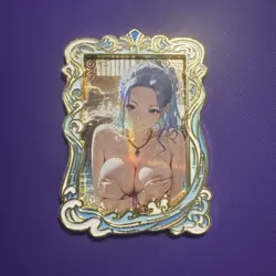 Vivi Metal One Piece Card hot tub naked - Image 1