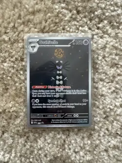 Pokemon SV Promo Card Gothitelle 211 NM Illustration Rare Holo 2025 TCG - Image 1