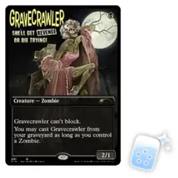 GRAVECRAWLER Secret Lair Magic MTG MINT CARD - Image 1