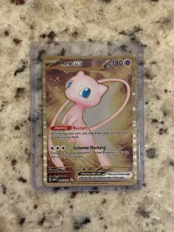 Mew ex Metal Card - Scarlet & Violet 151 Ultra-Premium Collection (205/165) - Image 1