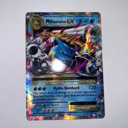 Pokemon TCG Mega-Blastoise EX XY Evolutions Holo Rare Card 22/108 NM - Image 1