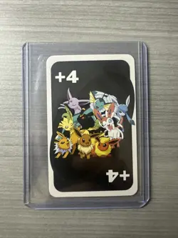Eeveelution - RARE JAPANESE Pokemon Center Exclusive card - SWSH Uno Black 2020 - Image 1