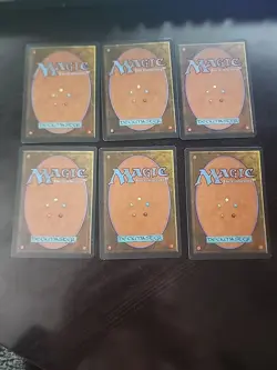 6 Card MTG Lot (Holy Strength) Revised Edition - Image 3