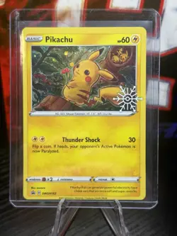 Pikachu Holiday Calendar SWSH153 SWSH: Sword & Shield Promo Cards Holo Pokemon - Image 1