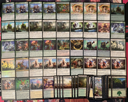 MTG - 60 CARD SELESNYA RABBIT DECK - PAWPATCH RECRUIT, FINNEAS ACE ARCHER ~ - Image 1