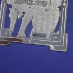 Dark Magician Girl YuGiOh Goddess Story Gold Metal Card Waifu! /100 - Image 3