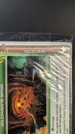 Chaotic Fire And Stone 3 Card Promo Featuring Silchaw's Mine 98/100 Sealed - Image 2