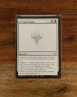 17-Year Cicadas Unknown Event Playtest Card - MTG MagicCon Atlanta 2025 - Image 1