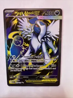 Mega Absol EX 161/132 Ultra Rare Full Art Pokemon TCG Card NM/M - Image 1
