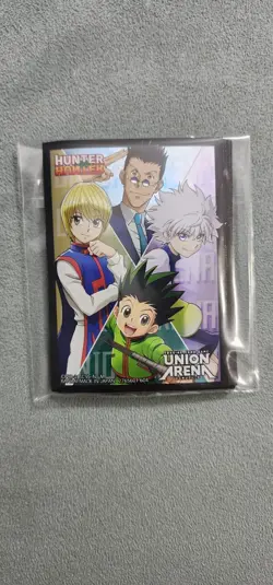 Union Arena 10 count sleeves Hunter X Hunter Vol.2 Bandai Card Games Fest - Image 1