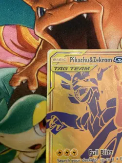 Pokemon Card - Pikachu & Zekrom GX Tag Team SM248 Sun & Moon Promo - Image 3