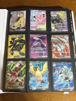 267 EX POKEMON ULTRA, HYPER, SECERT, DOUBLE, RARE CARDS + WHITE FLARE BINDER - Image 1