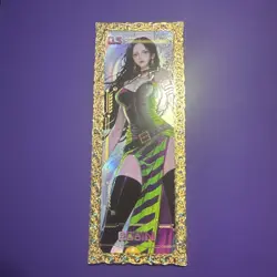 One Piece Waifu Collection Metal Gold NICO ROBIN Sexy Waifu Card 2/16 - Image 1