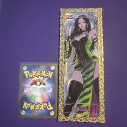 One Piece Waifu Collection Metal Gold NICO ROBIN Sexy Waifu Card 2/16 - Image 4