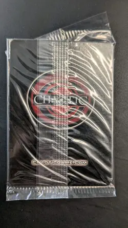Chaotic Fire And Stone 3 Card Promo Featuring Ginar'rash 34/100 Sealed - Image 3