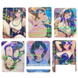 x6 Custom Tifa Lockhart • Goddess Story / Final Fantasy VII Photo Cards Lot - Image 1