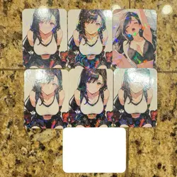 x6 Custom Tifa Lockhart • Goddess Story / Final Fantasy VII Photo Cards Lot - Image 3