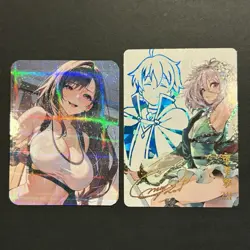 x6 Custom Tifa Lockhart • Goddess Story / Final Fantasy VII Photo Cards Lot - Image 4