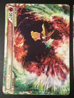 Pokemon Ho-Oh Legends 111/123 & 112/123 Top & Bottom Cards ~ LP - Image 2