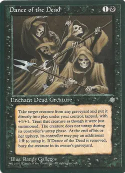 Vintage Magic The Gathering (MTG) : Ice Age : Dance Of The Dead - Image 1