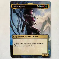 Sliver Queen - Altered Art - - Commander - EDH - BL - Image 1