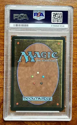 MTG Typhoon English Legends PSA 8 NM-MT RESERVED LIST Magic the Gathering 1994 - Image 3