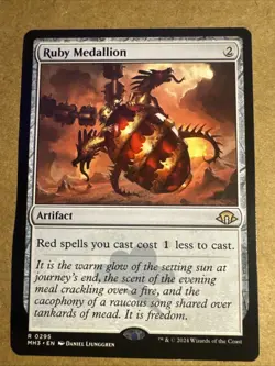 Ruby Medallion Modern Horizons 3 Regular - Image 1