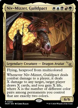 NIV-MIZZET, GUILDPACT x4 mtg NM-M Murders at Karlov Manor 4 Rare - Image 1