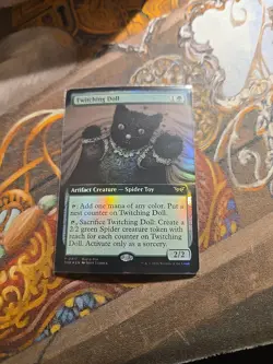 Twitching Doll Extended Art Foil MTG Promo - NM - - Image 1