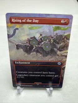 Rising of the Day (Borderless) Lord of the Rings Regular #427 Mint / NM - Image 1