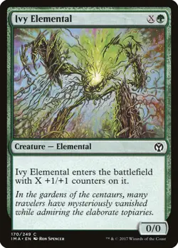 Magic the Gathering (mtg): IMA: Ivy Elemental (x 4) - Image 1